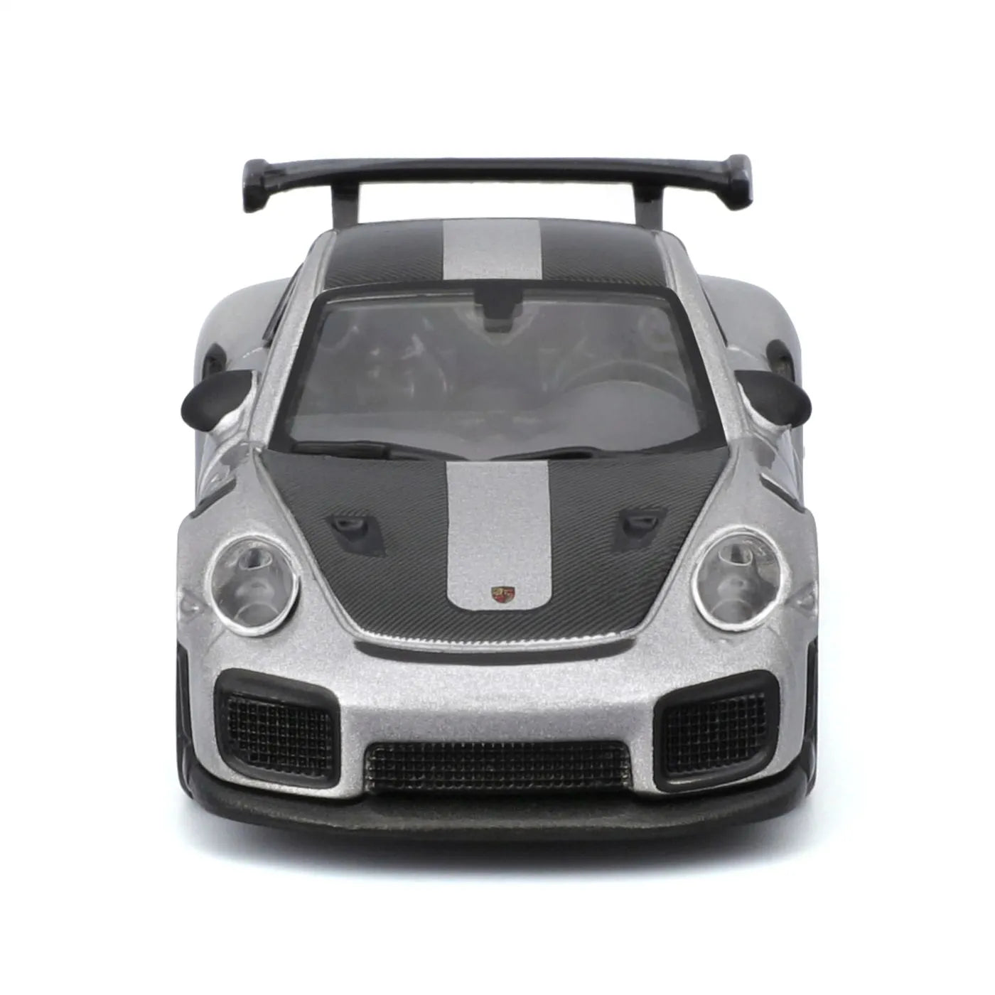 Maisto masinuta metalica SPEED ICONS PORSCHE 911 GT2 RS SILVER black scara 1 la 64 - Publisol.ro