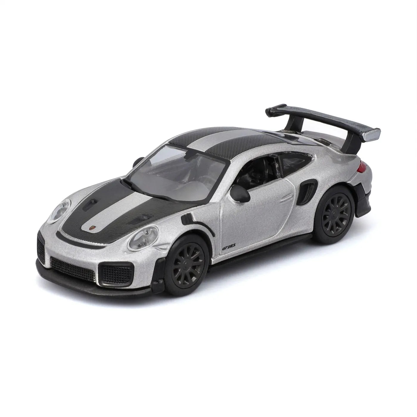 Maisto masinuta metalica SPEED ICONS PORSCHE 911 GT2 RS SILVER black scara 1 la 64 - Publisol.ro