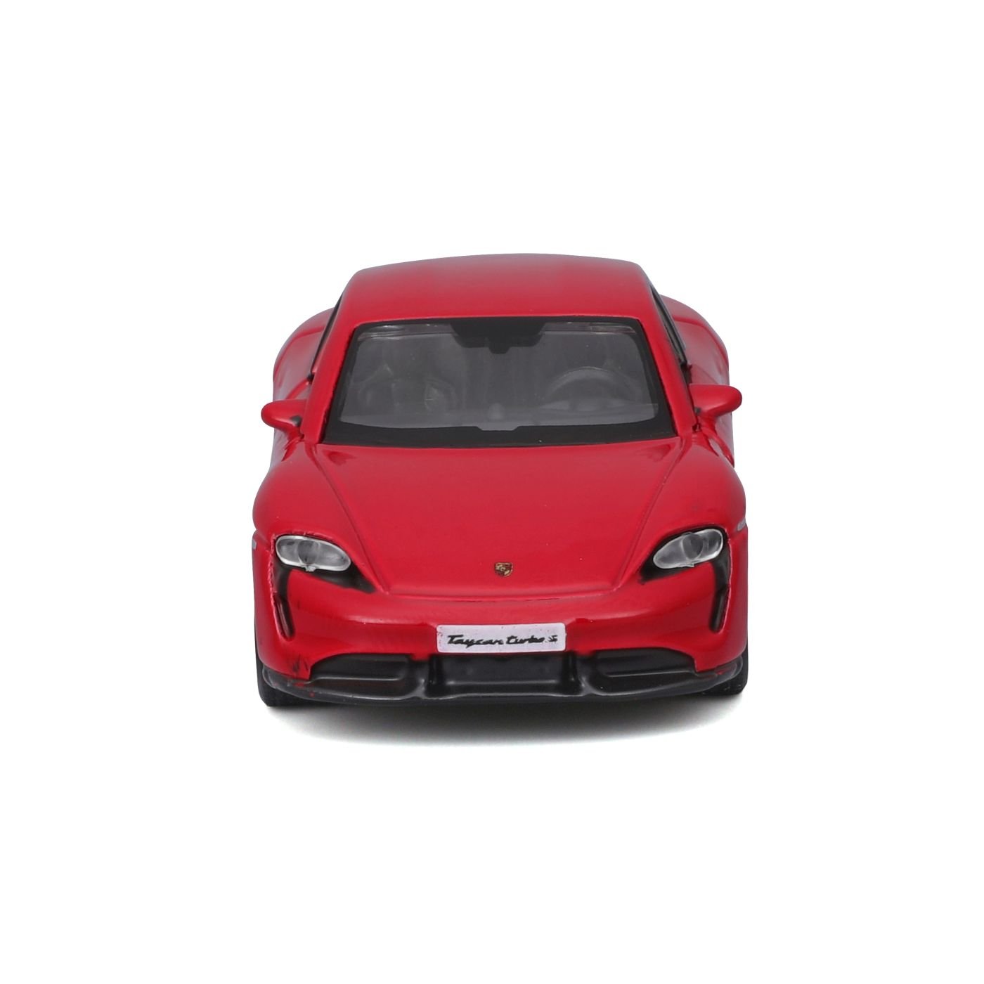 Maisto masinuta metalica SPEED ICONS PORSCHE TAYCAN TURBO S rosu scara 1 la 64 - Publisol.ro