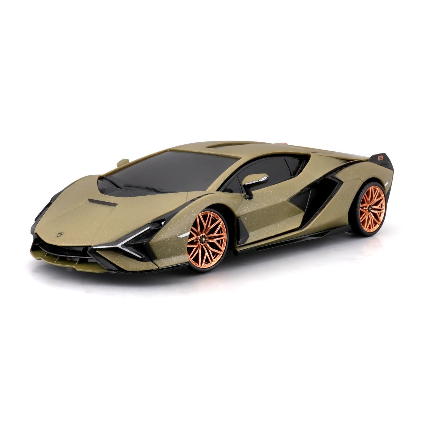 Maisto masinuta premium cu telecomanda 2.4GHz LAMBORGHINI SIAN FKP37 scara 1 la 24 - Publisol.ro
