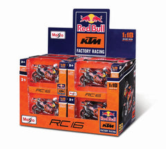 Maisto motocicleta metalica RED BULL KTM scara 1 LA 18 - Publisol.ro