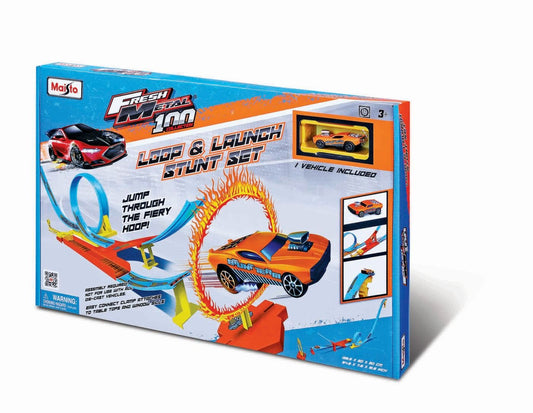 Maisto POWER circuit RACEWAY circuit bucla si lansare - Publisol.ro