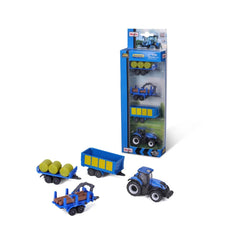 Maisto set 4 utilaje agricole NEW HOLLAND - Publisol.ro