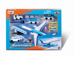 Maisto set aeroport avion alb - Publisol.ro