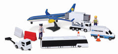 Maisto set aeroport avion albastru - Publisol.ro