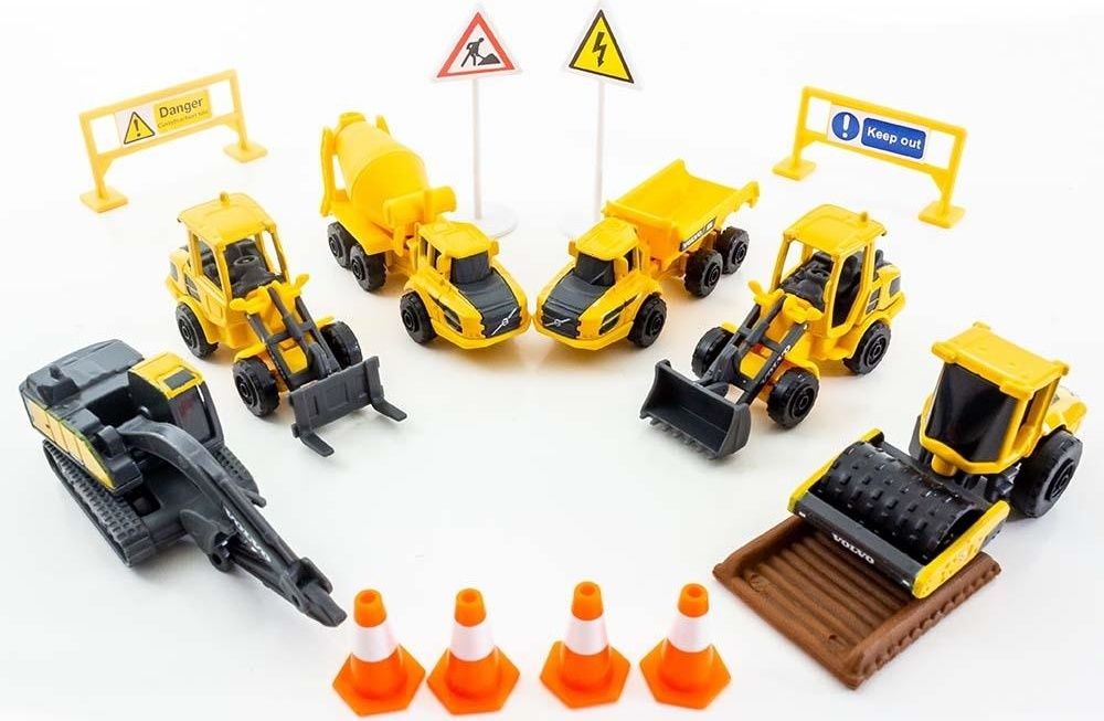 Maisto set utilaje de constructii VOLVO - Publisol.ro