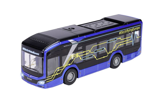 Majorette autobuz electric man lion s city 10e 22cm, Simba - Publisol.ro