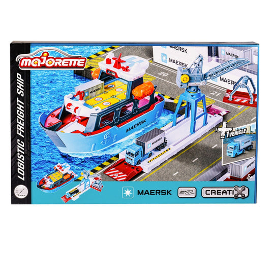 Majorette creatix statie portuara maersk, Simba - Publisol.ro