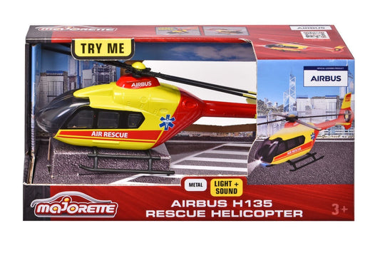Majorette elicopter de salvare airbus h135 cu sunete si lumini, Simba - Publisol.ro