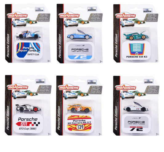 Majorette masinuta metalica porsche motorsport deluxe 7.5cm, Simba - Publisol.ro