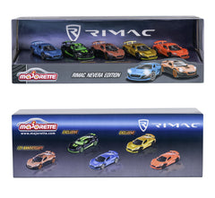 Majorette set 5 masinute Rimac Nevera edition giftpack - Publisol.ro