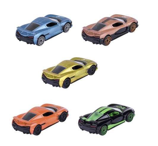 Majorette set 5 masinute Rimac Nevera edition giftpack - Publisol.ro