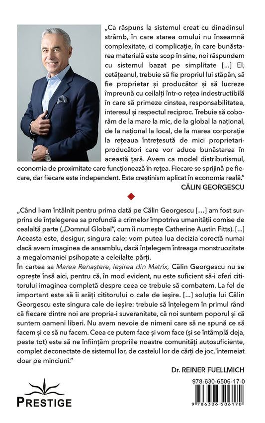 Marea Renastere - Adevar, Libertate, Suveranitate , de Calin Georgescu - Publisol.ro