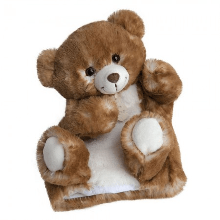 Marioneta Histoire D Ours - ursulet de plus, 25 cm, maro - Histoire d'Ours - Publisol.ro