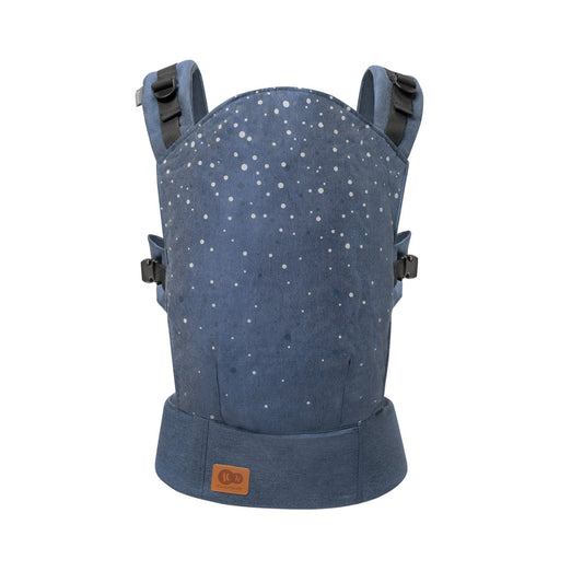 Marsupiu ergonomic Kinderkraft nino, pana la 20 kg, confetti denim - Publisol.ro