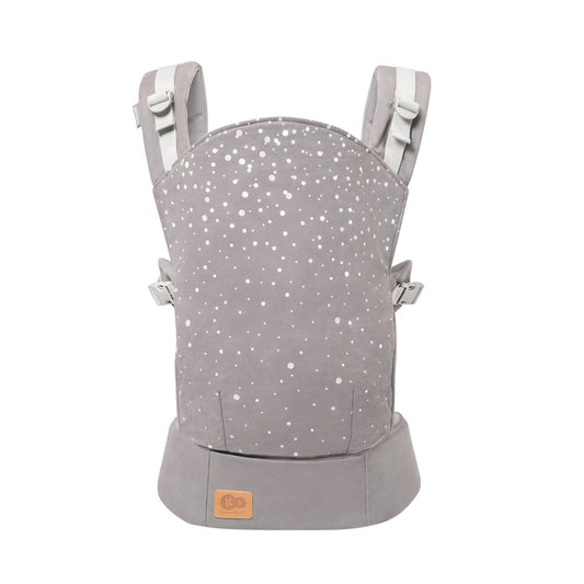 Marsupiu ergonomic Kinderkraft nino, pana la 20 kg, confetti grey - Publisol.ro