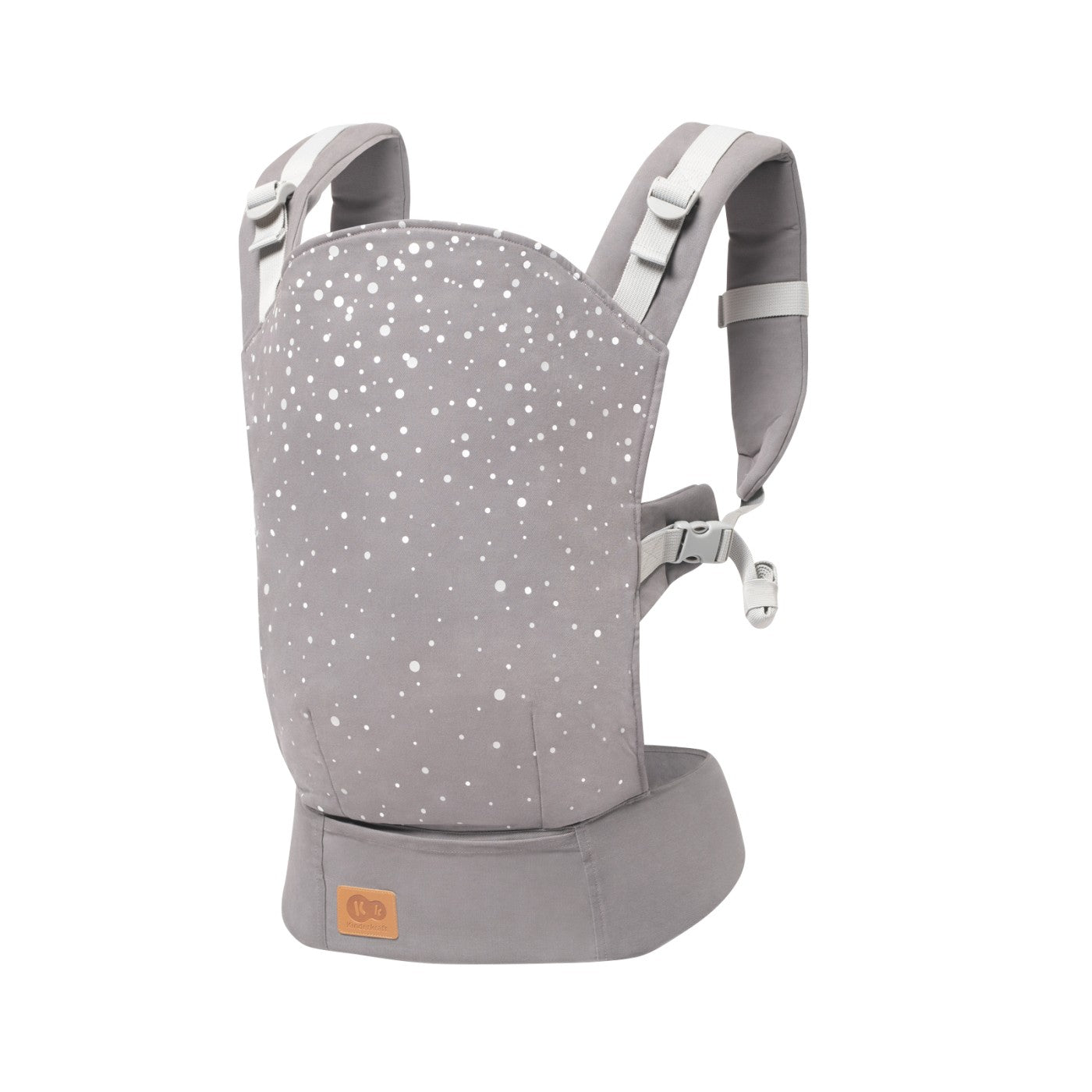 Marsupiu ergonomic Kinderkraft nino, pana la 20 kg, confetti grey - Publisol.ro
