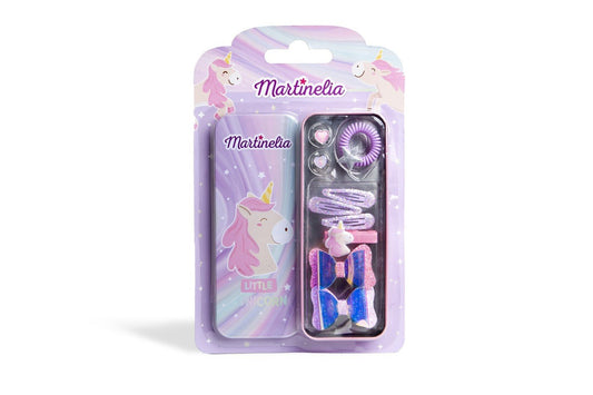 Martinelia little unicorn penar cu accesorii pentru par - Publisol.ro