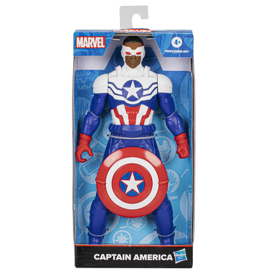 Marvel Avengers figurina Captain america albastru deschis 24 cm - Publisol.ro