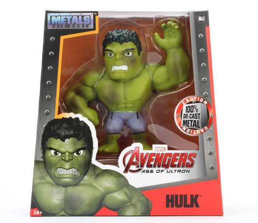 Marvel figurina metalica hulk 15 cm, Simba - Publisol.ro