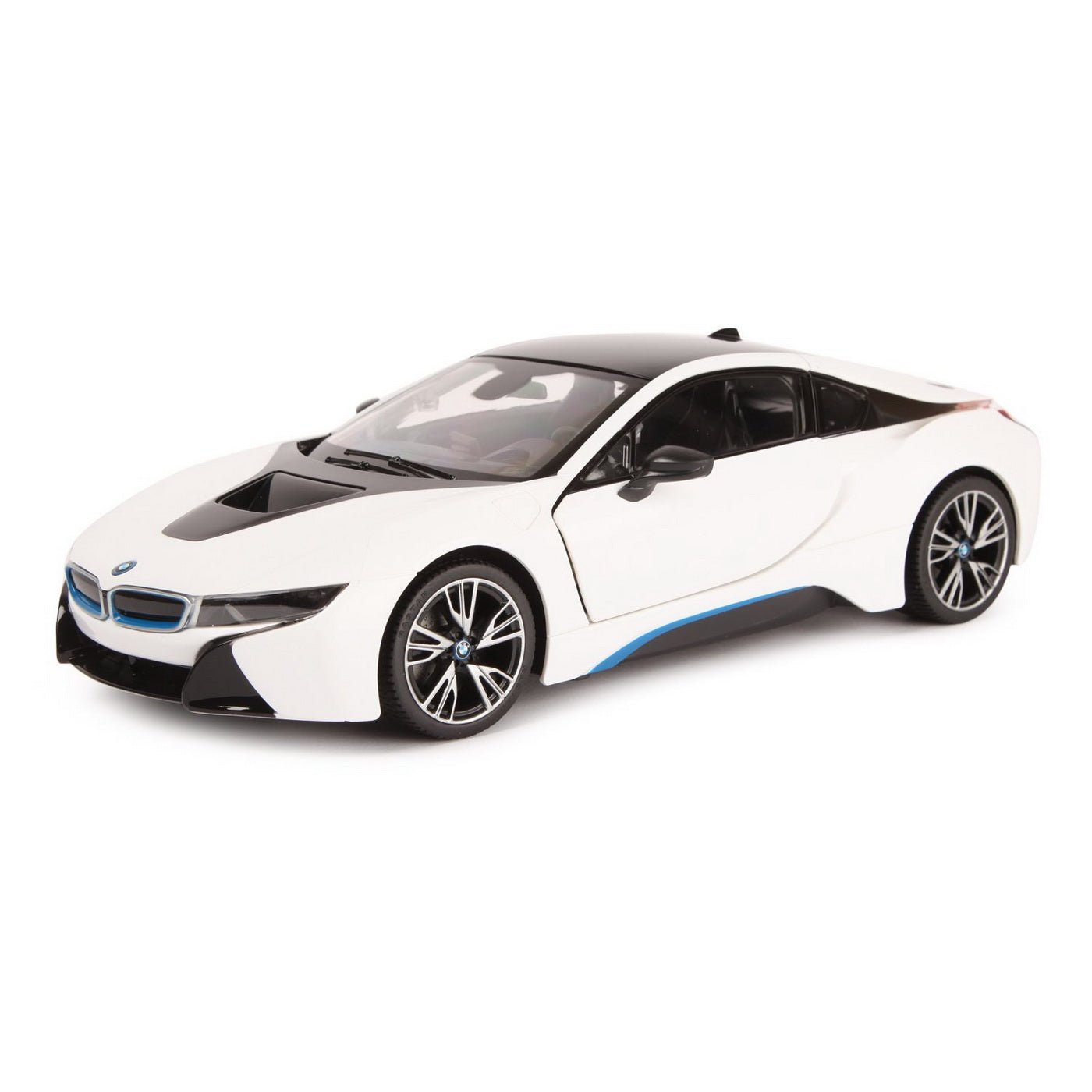 Masina cu telecomanda Bmw i8 alb scara 1 la 14 - Publisol.ro
