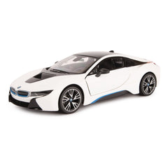 Masina cu telecomanda Bmw i8 alb scara 1 la 14 - Publisol.ro