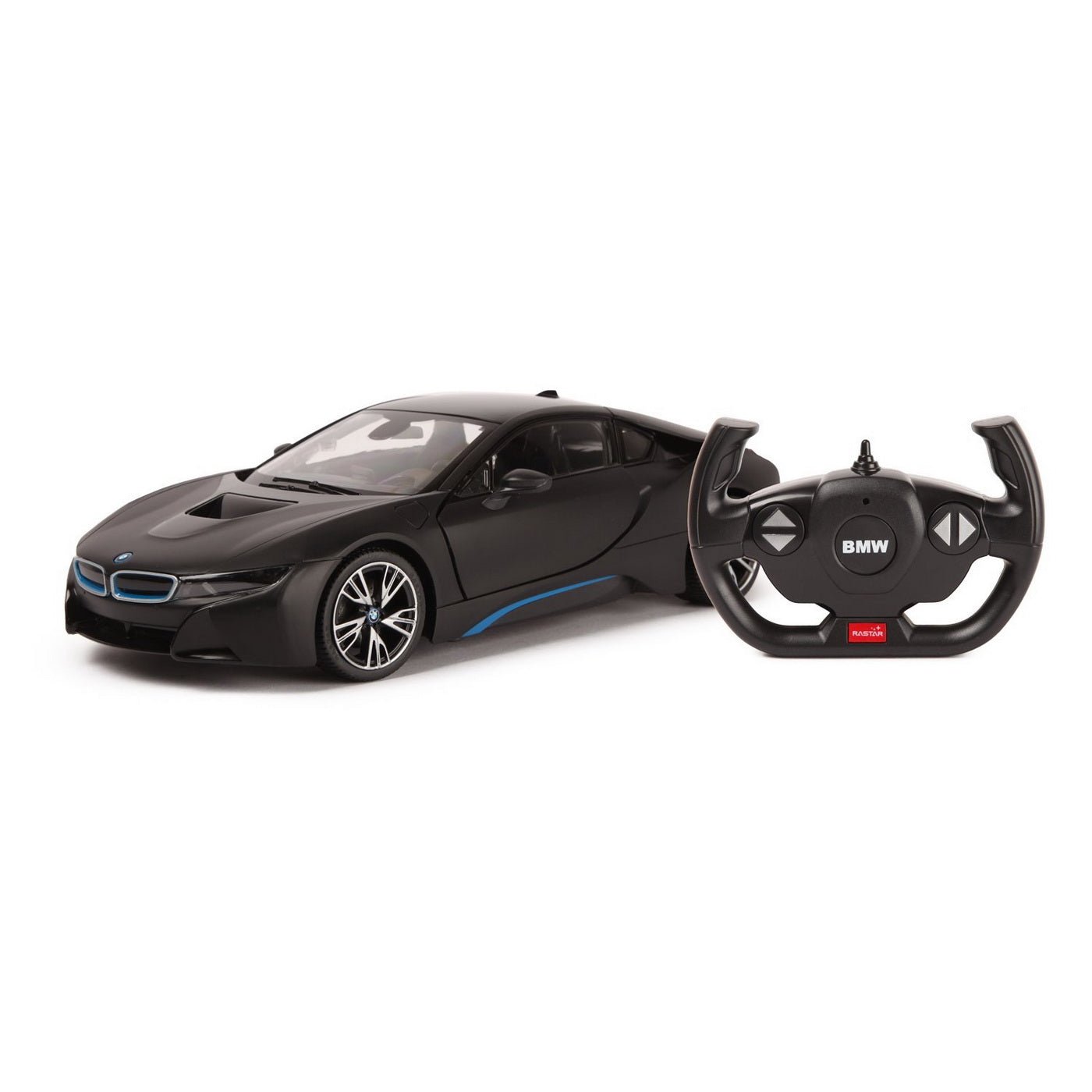 Masina cu telecomanda Bmw i8 negru scara 1 la 14 - Publisol.ro