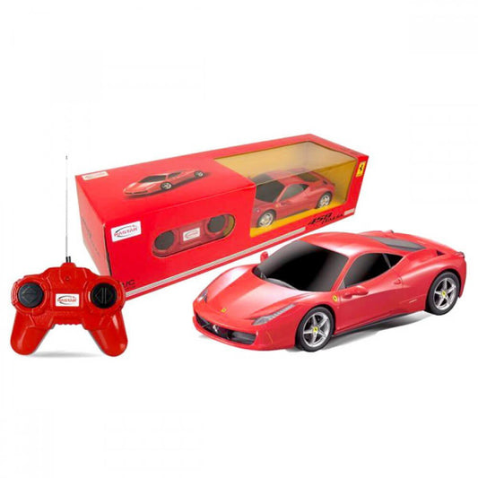 Masina cu telecomanda ferrari 458 scara 1 la 24, Rastar - Publisol.ro