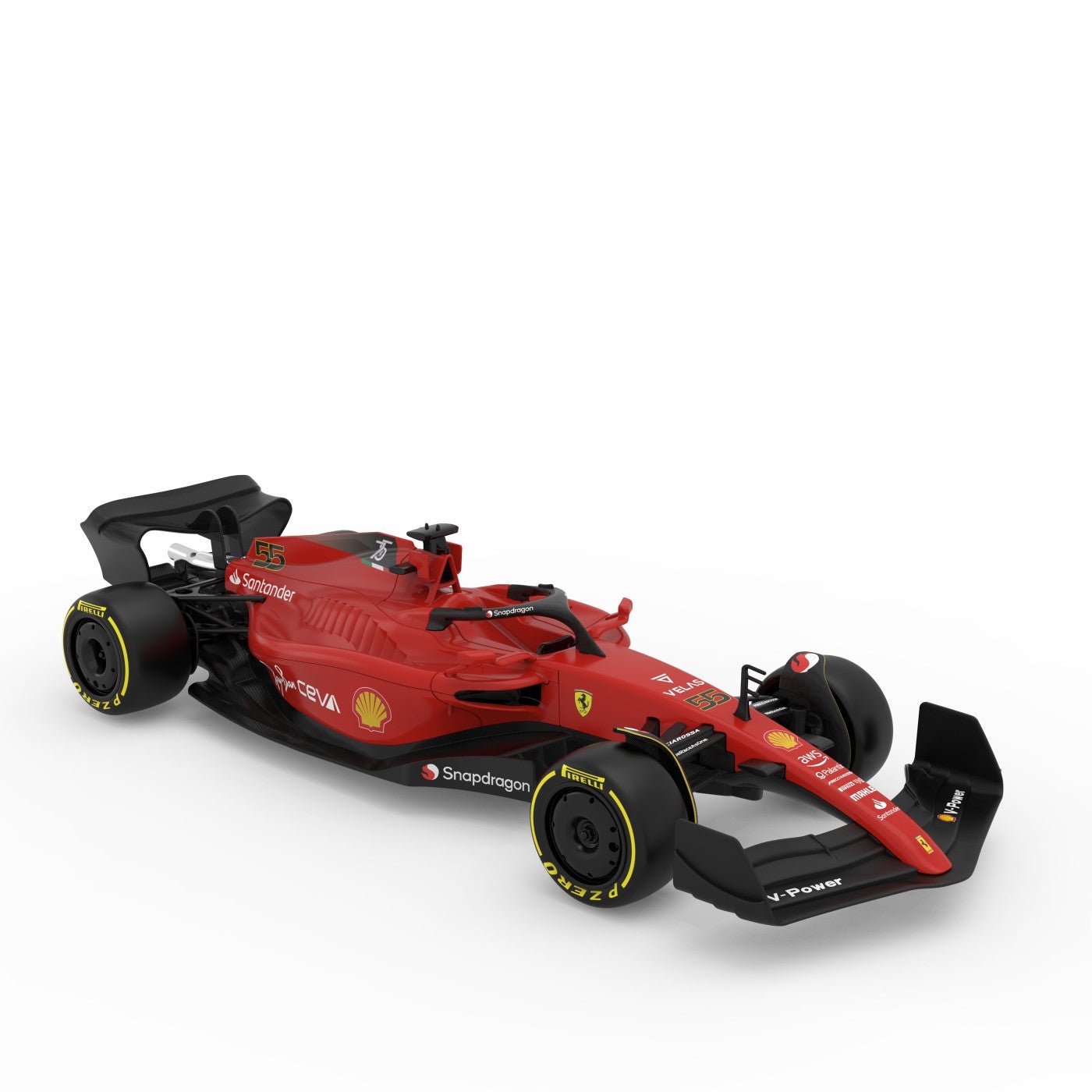 Masina cu telecomanda Ferrari F1 75 scara 1 la 18 - Publisol.ro