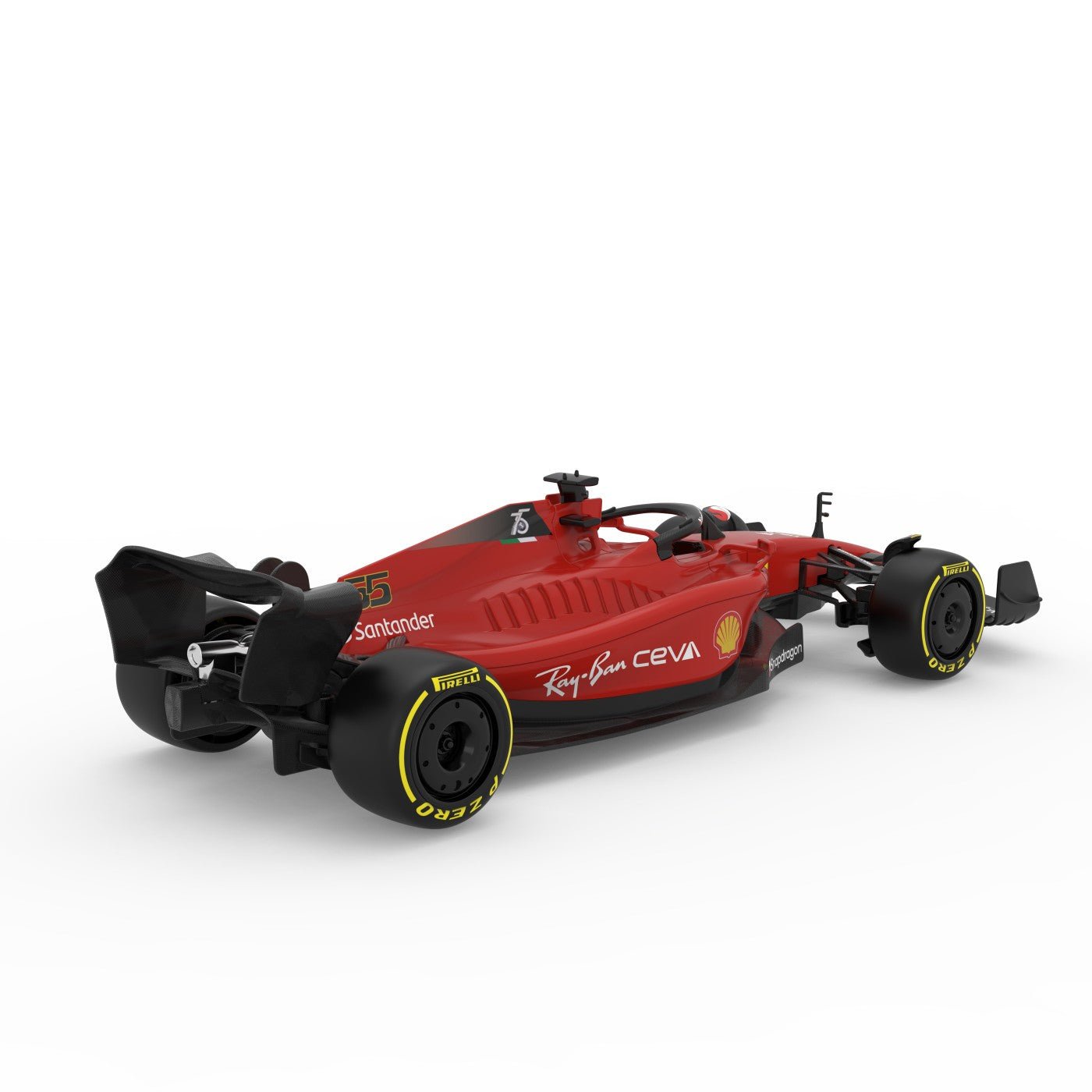 Masina cu telecomanda Ferrari F1 75 scara 1 la 18 - Publisol.ro