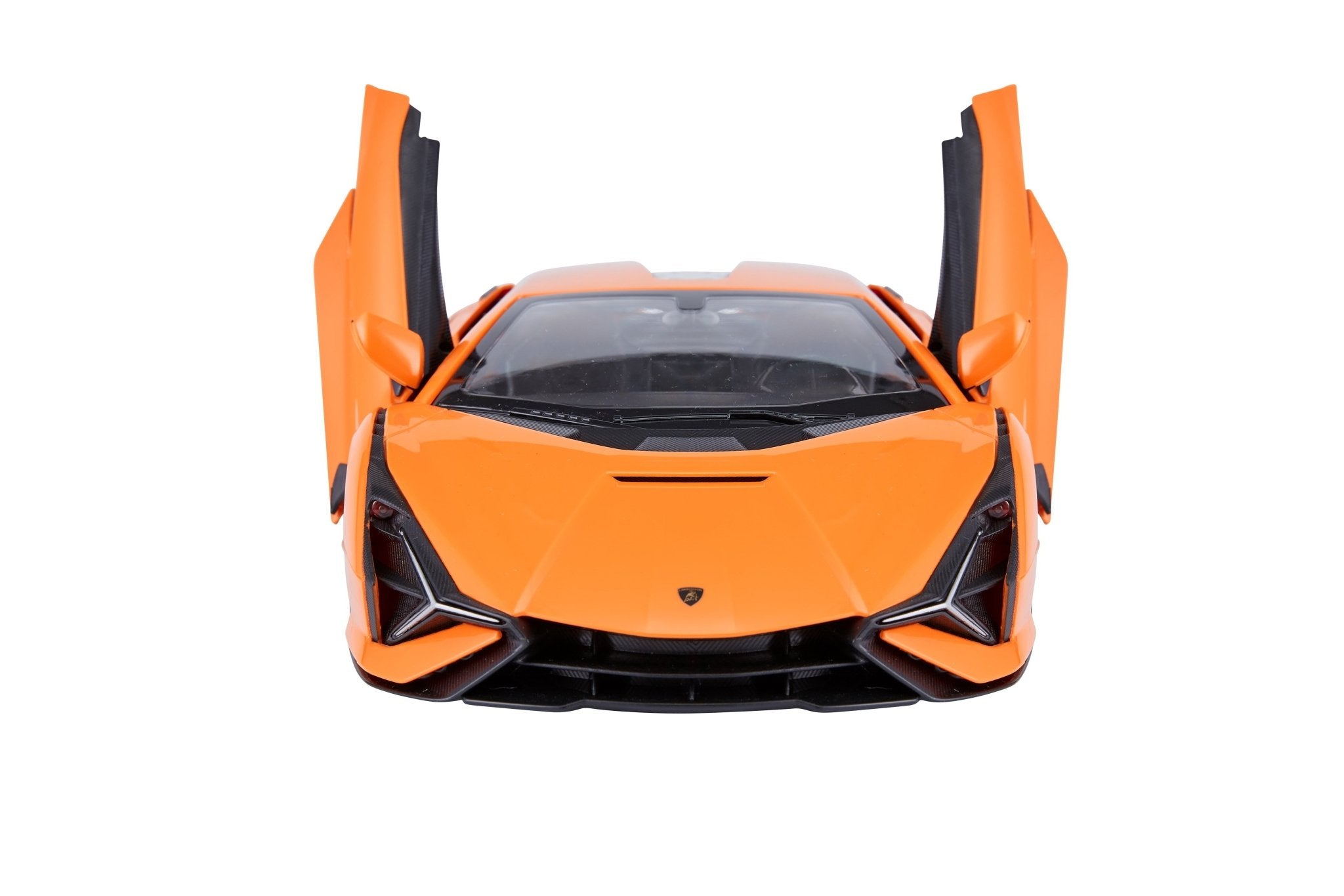 Masina cu telecomanda Lamborghini sian portocaliu cu scara 1 la 14 - Publisol.ro
