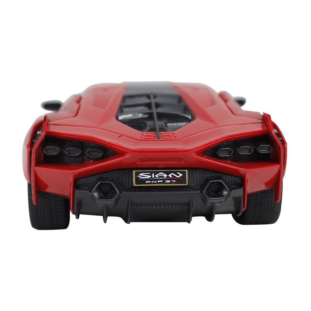 Masina cu telecomanda Lamborghini sian rosu cu scara 1 la 24 - Publisol.ro