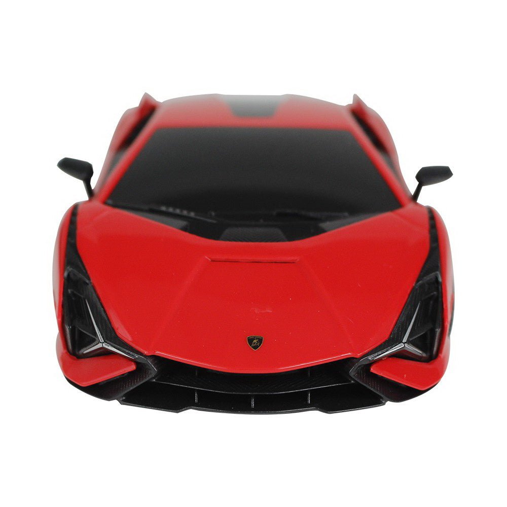 Masina cu telecomanda Lamborghini sian rosu cu scara 1 la 24 - Publisol.ro