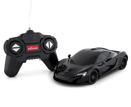 Masina cu telecomanda mclaren p1 negru scara 1 la 24, Rastar - Publisol.ro