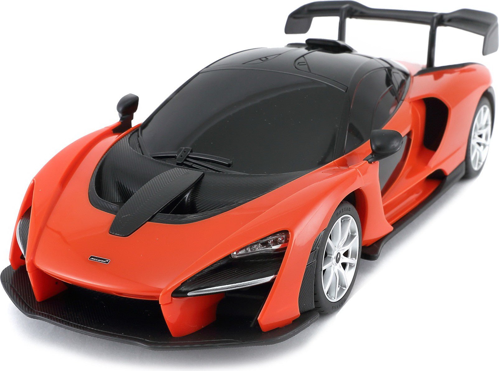 Masina cu telecomanda Mclaren senna portocaliu cu scara 1 la 18 - Publisol.ro