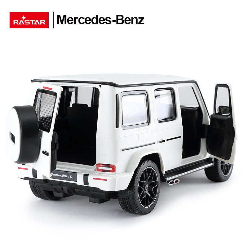 Masina cu telecomanda Mercedes - benz g63 alb scara 1 la 14 - Publisol.ro