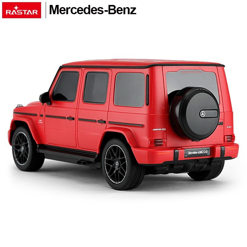 Masina cu telecomanda Mercedes - benz g63 rosu scara 1 la 24 - Publisol.ro