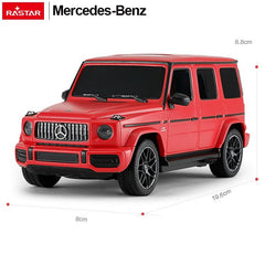 Masina cu telecomanda Mercedes - benz g63 rosu scara 1 la 24 - Publisol.ro
