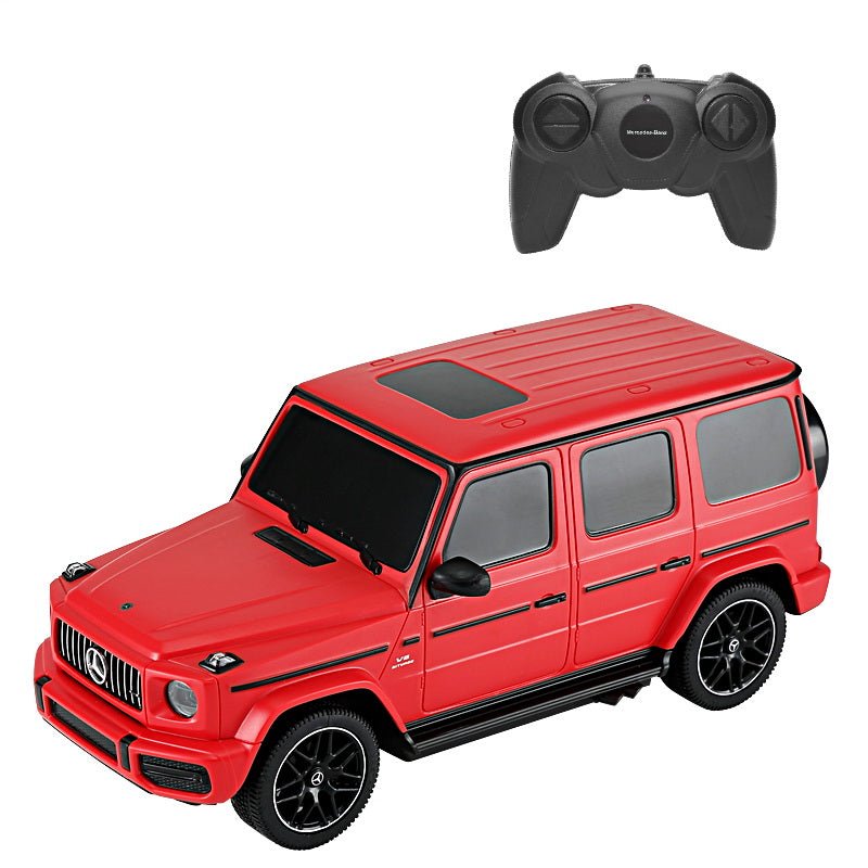 Masina cu telecomanda Mercedes - benz g63 rosu scara 1 la 24 - Publisol.ro