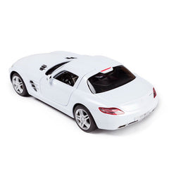 Masina cu telecomanda Mercedes - benz sls alb scara 1 la 14 - Publisol.ro