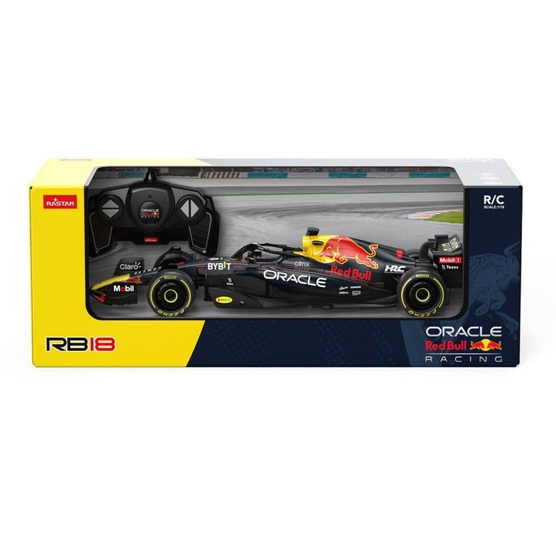 Masina cu telecomanda Oracle Red Bull racing rb18 cu scara 1 la 18 - Publisol.ro