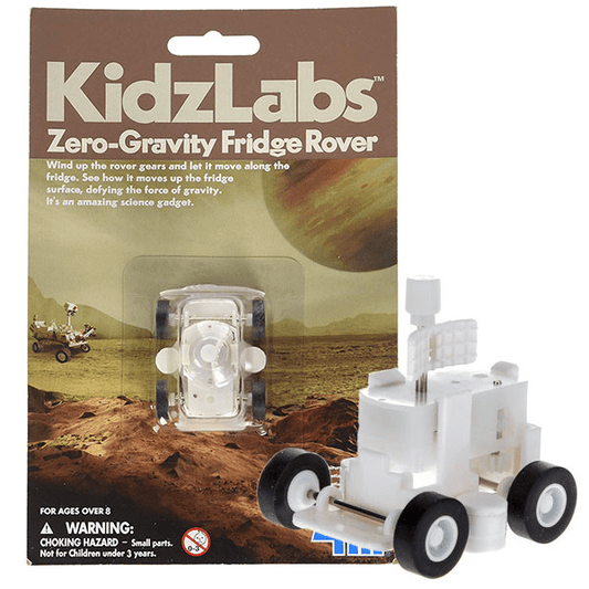 Masinuta antigravitationala Zero - gravity Fridge Rover, KidzLabs - 4M - Publisol.ro