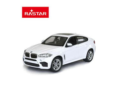 Masinuta metalica Bmw x6m alb scara 1 la 24 - Publisol.ro