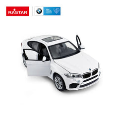 Masinuta metalica Bmw x6m alb scara 1 la 24 - Publisol.ro