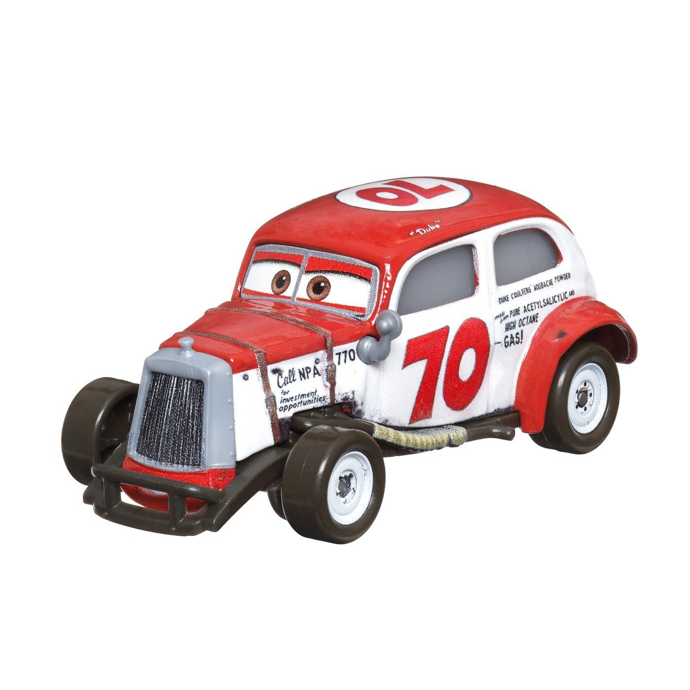 Masinuta metalica Cars 3 personajul Duke Coulters - Publisol.ro