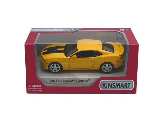 Masinuta metalica chevrolet camaro 13cm scara 1 la 46, KINSMART - Publisol.ro
