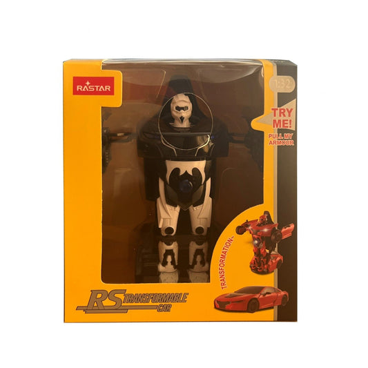 Masinuta metalica convertibila rs alba cu scara 1 la 32, Rastar - Publisol.ro