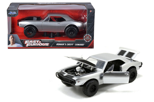 Masinuta metalica fast and furious 1967 chevy camaro scara 1 la 24, Simba - Publisol.ro