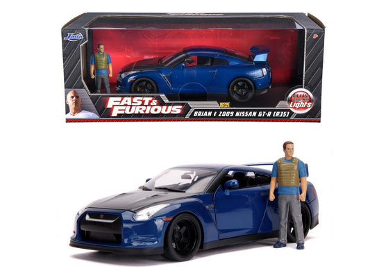 Masinuta metalica fast and furious nissan skyline scara 1:18, Simba - Publisol.ro