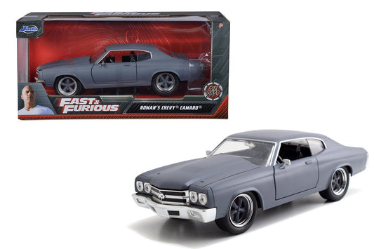 Masinuta metalica fast and furious roman's chevy camaro scara 1:24, Simba - Publisol.ro